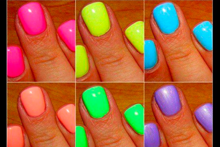 Uñas de colores